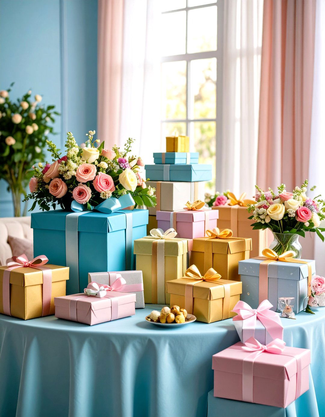 Gift Display Areas - 24 Mother's Day Decoration Ideas