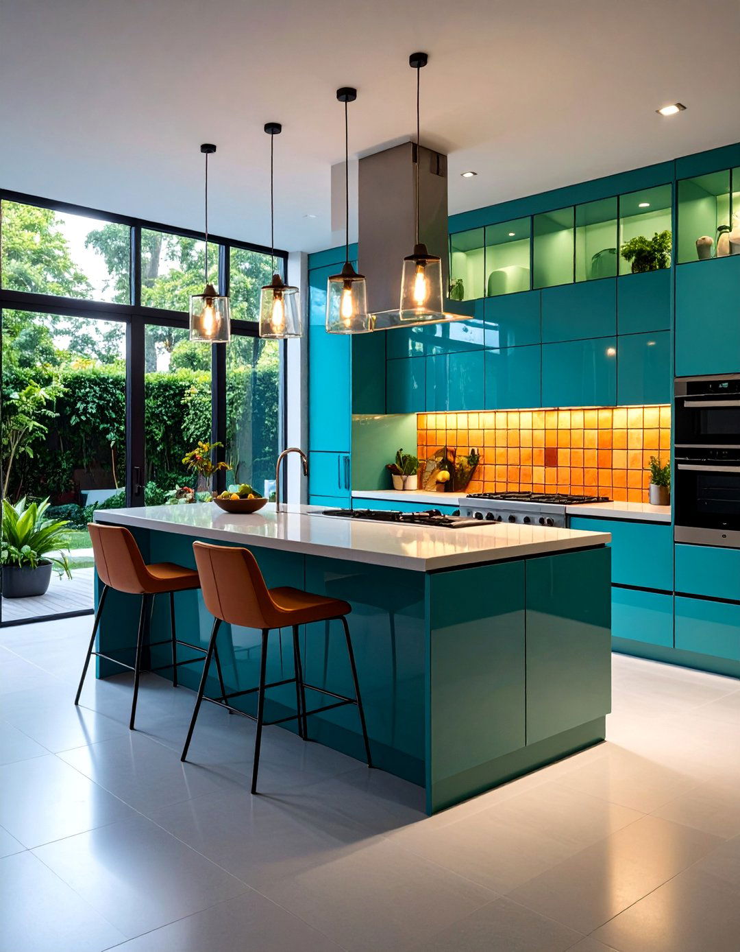 Glass Block Kitchen - 24 1980s Kitchen Ideas