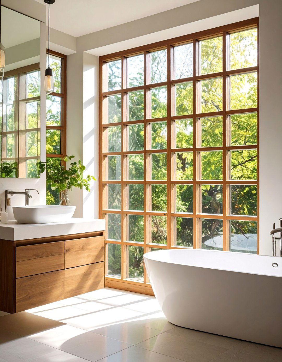 Glass Block Window Installations - 24 Art Deco Bathroom Ideas