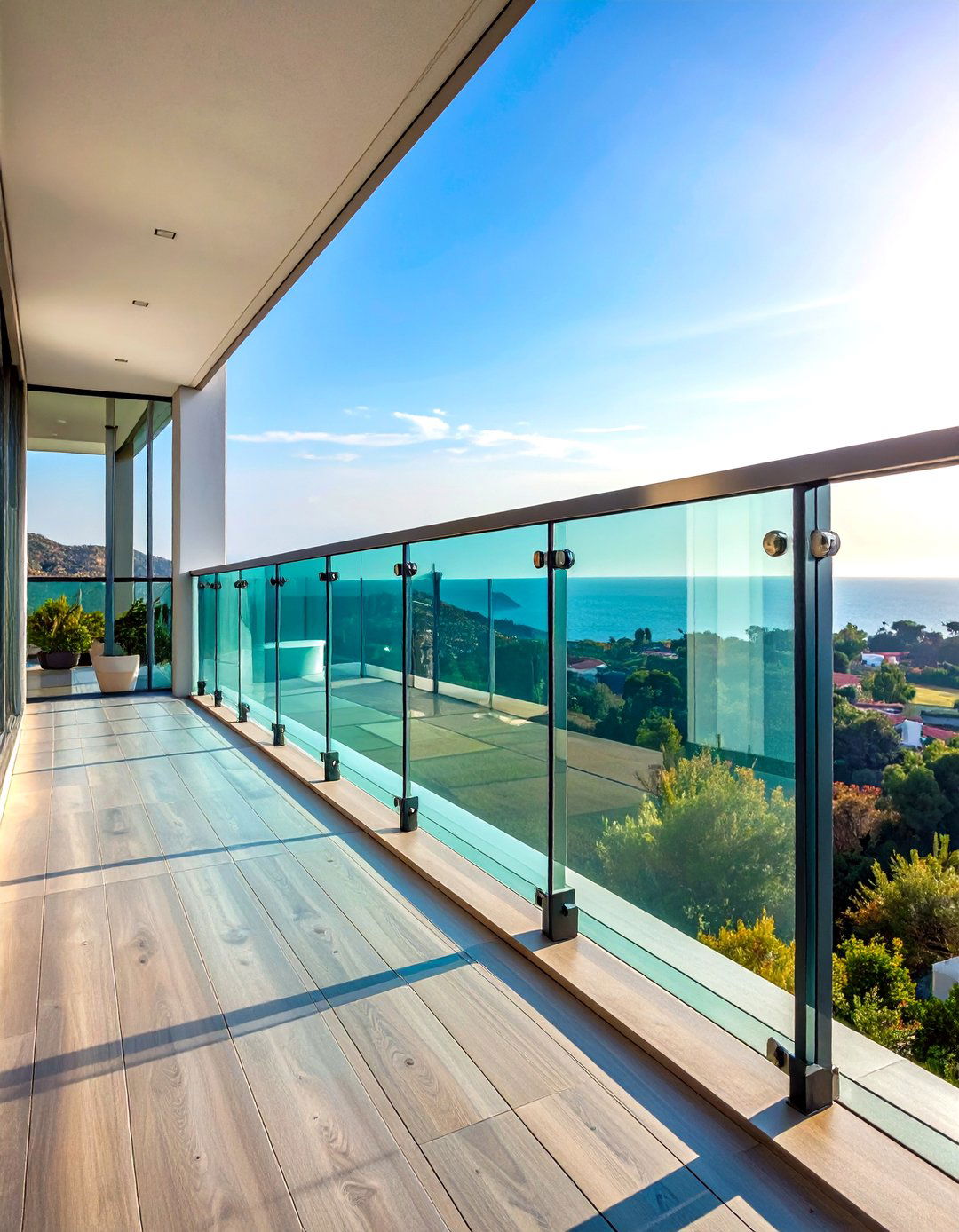 Glass Panel Modifications - 24 Balcony Privacy Ideas