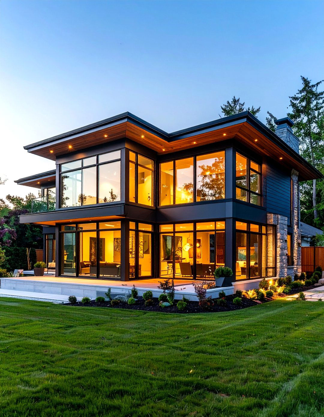 Glass and Siding Integration Systems - 24 Modern Siding Ideas for a Contemporary Home