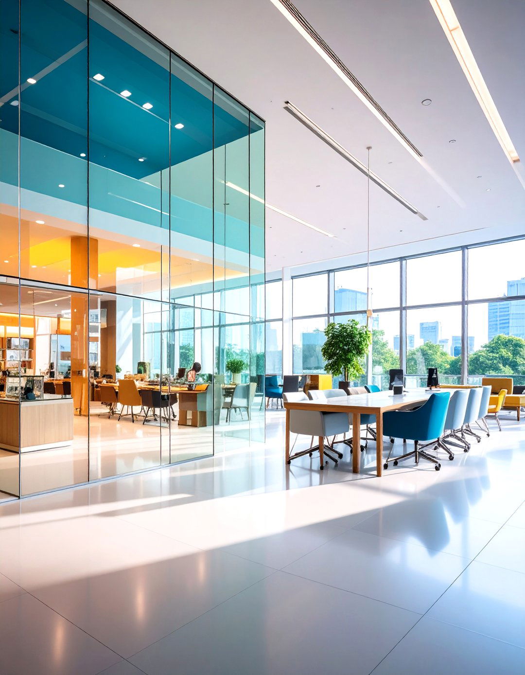 Glass and Transparency Elements - 24 Bauhaus Interior Design Ideas