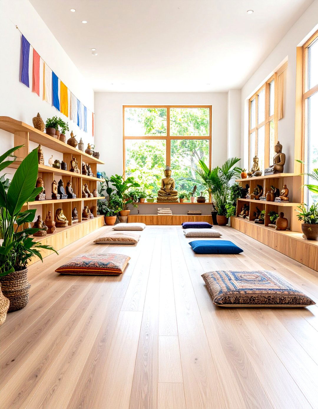 Global Artifact Meditation Museum - 24 Boho Meditation Room Ideas