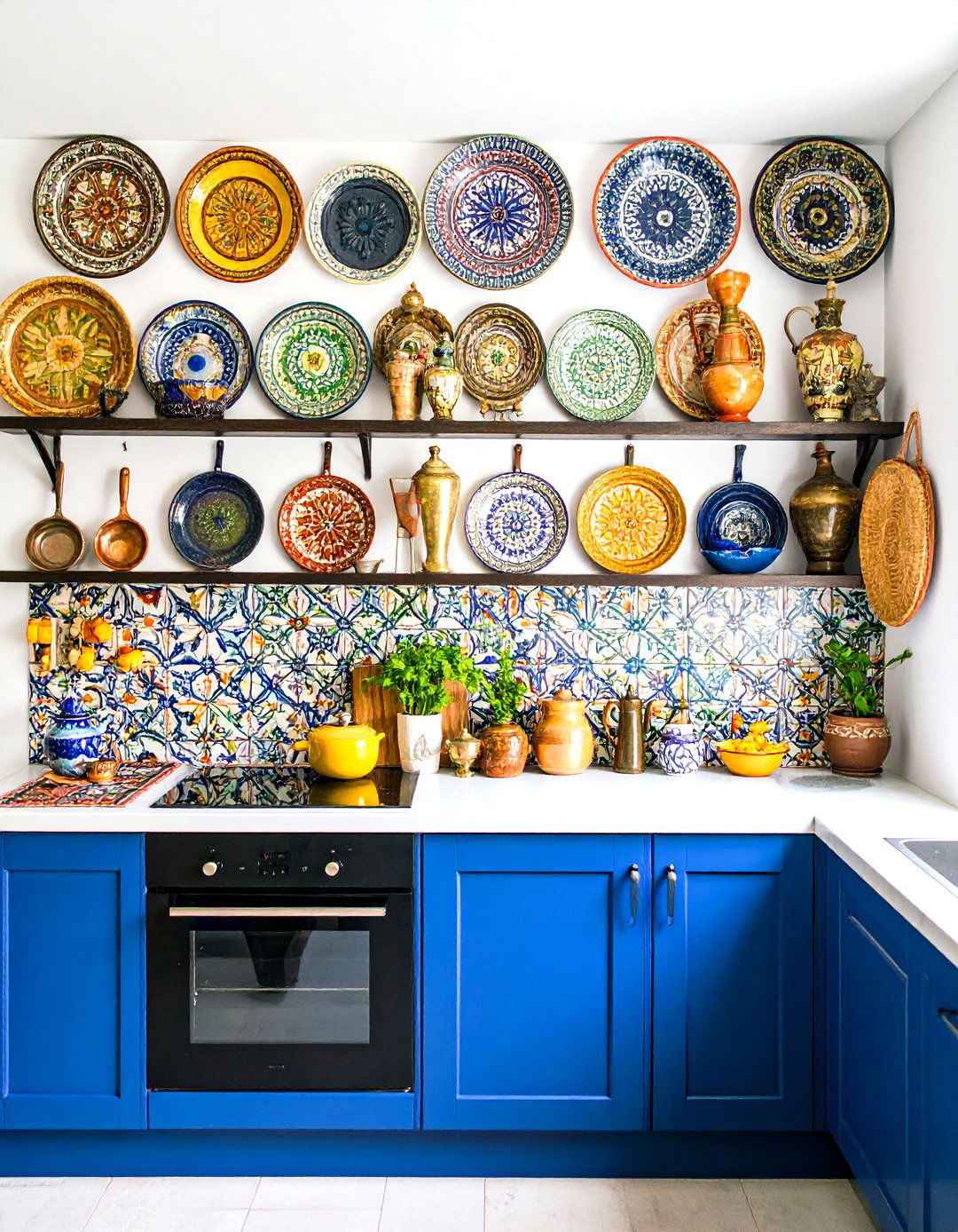 Global Eclectic Counter Collection - 24 Kitchen Counter Decor Ideas