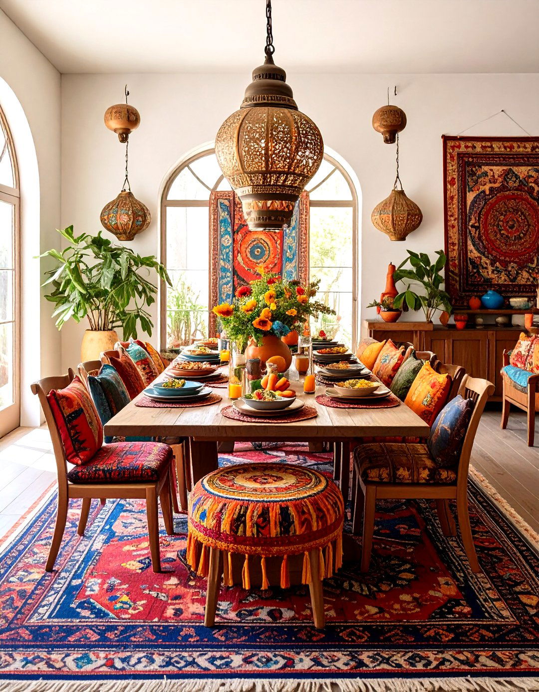Global Eclectic Dining Room - 24 Eclectic Dining Room Ideas