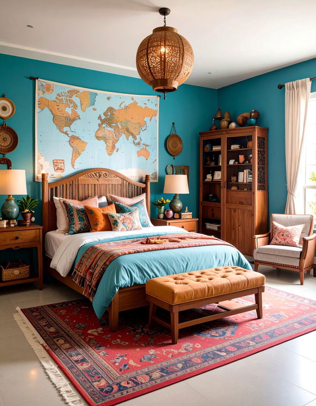 Global Souvenir Collection - 24 Girls Boho Bedroom Ideas