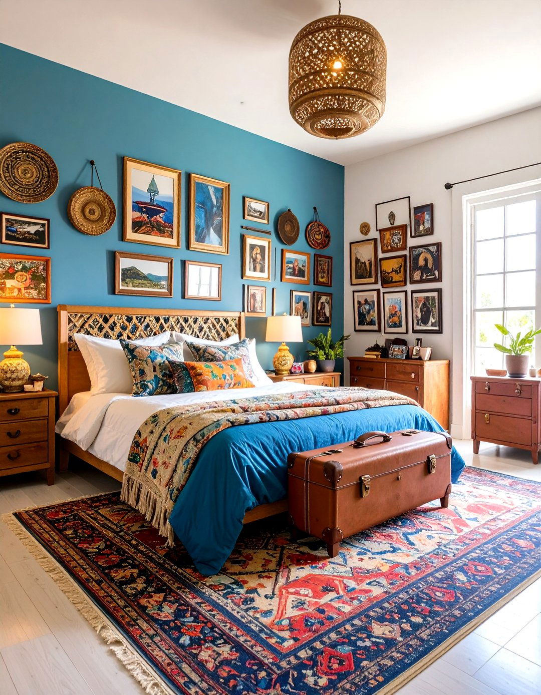 Global Travel Memory Display - 24 Hippie Bedroom Ideas