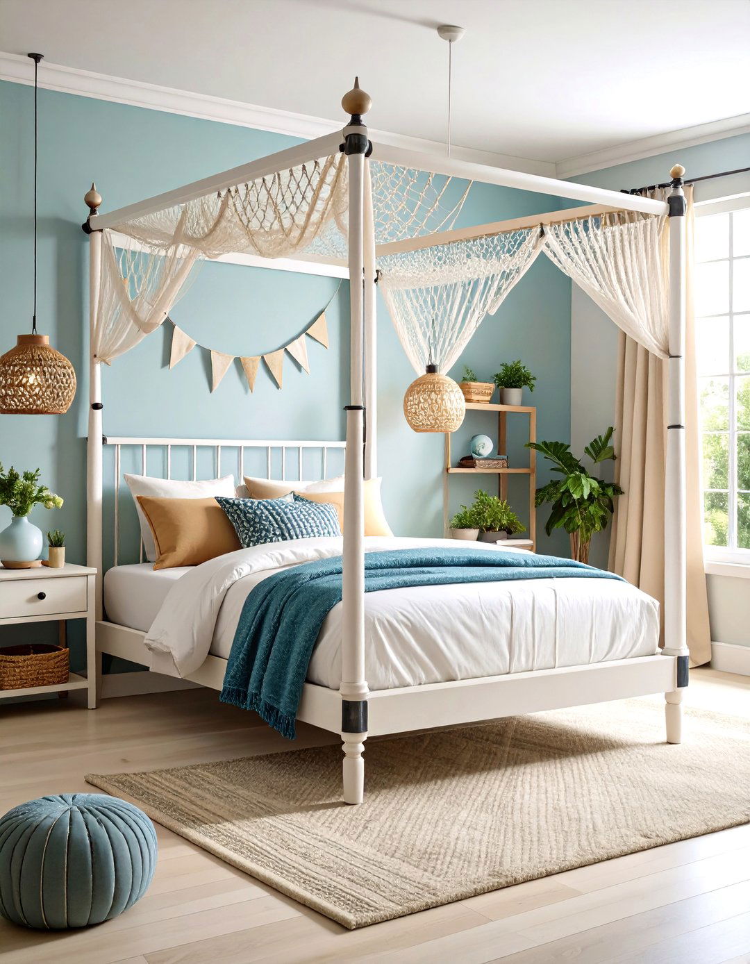Goalpost Architectural Elements Design - 24 Soccer Themed Bedroom Ideas