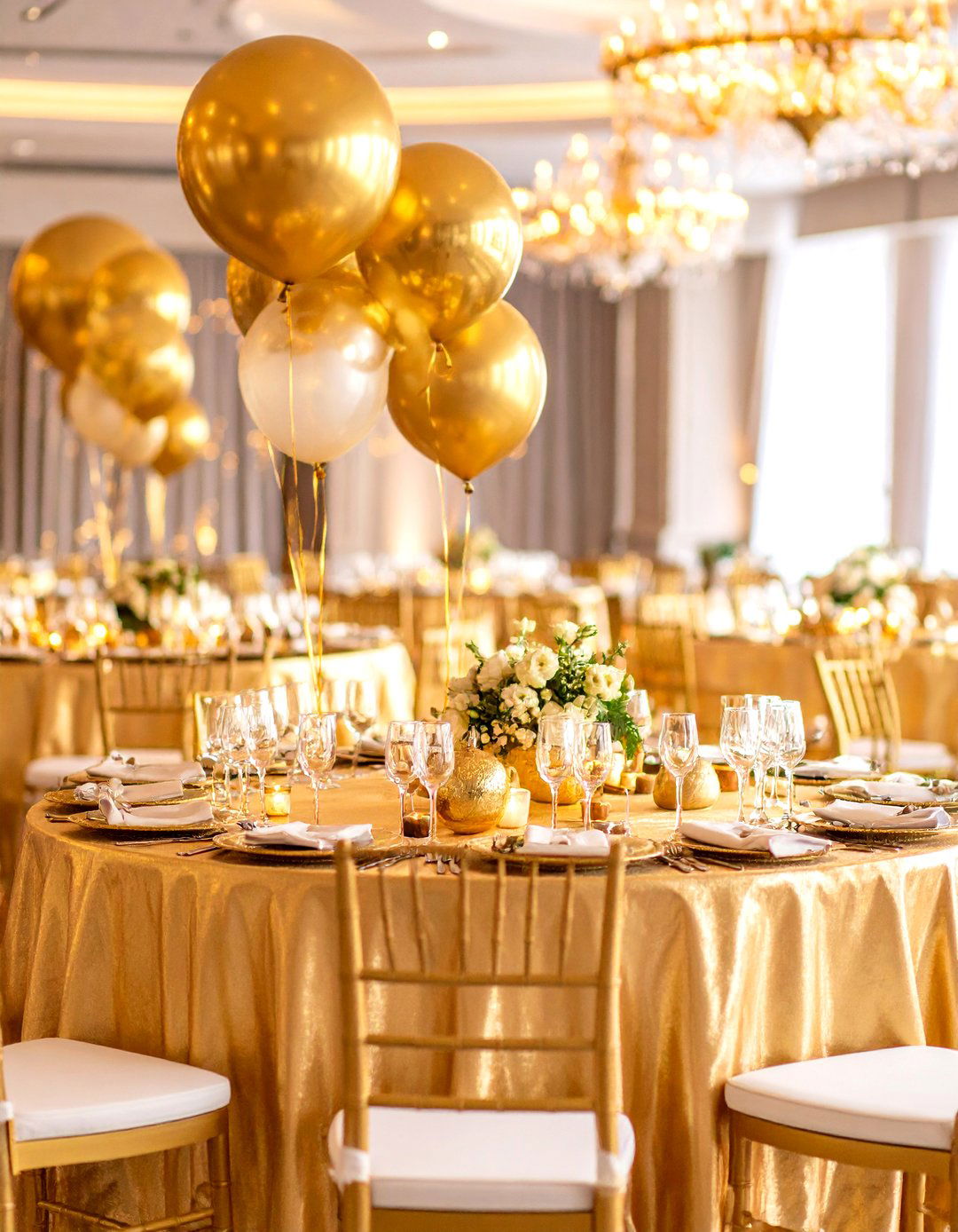 Golden Glamour Celebration - 24 50th Wedding Anniversary Ideas
