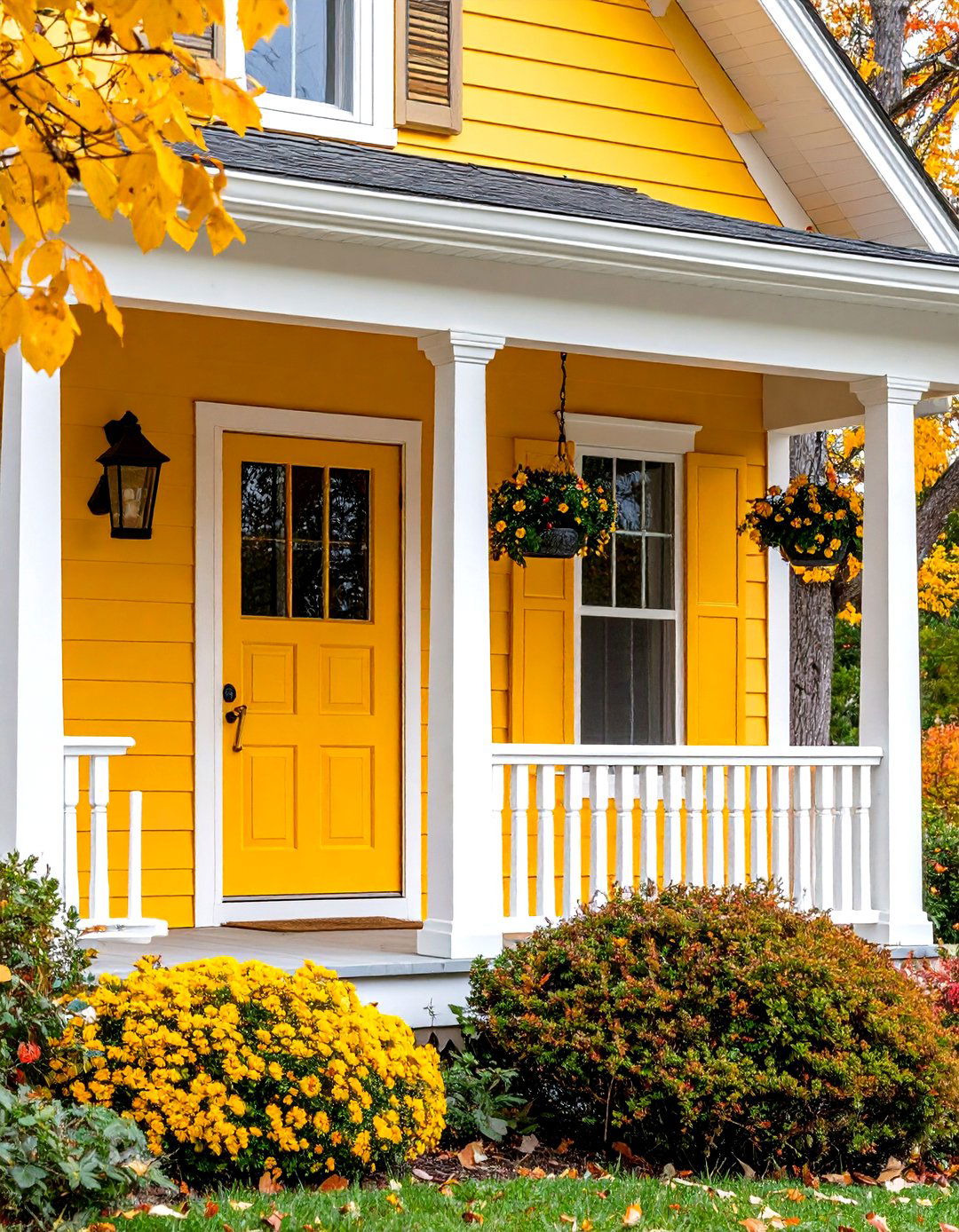 Golden Honey Accents - 24 Porch Paint Colors