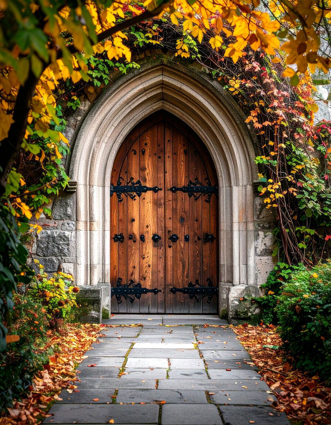 Gothic Arched Doorway Designs - 24 Medieval Home Decor Ideas