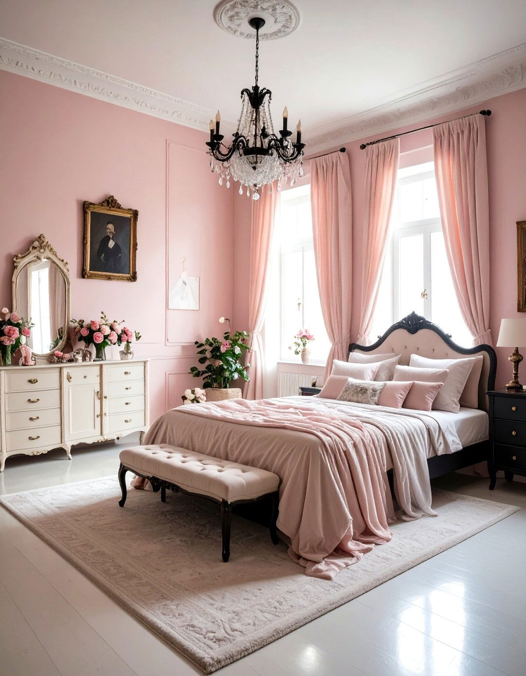 Gothic Ballerina Studio - 24 pastel goth bedroom ideas