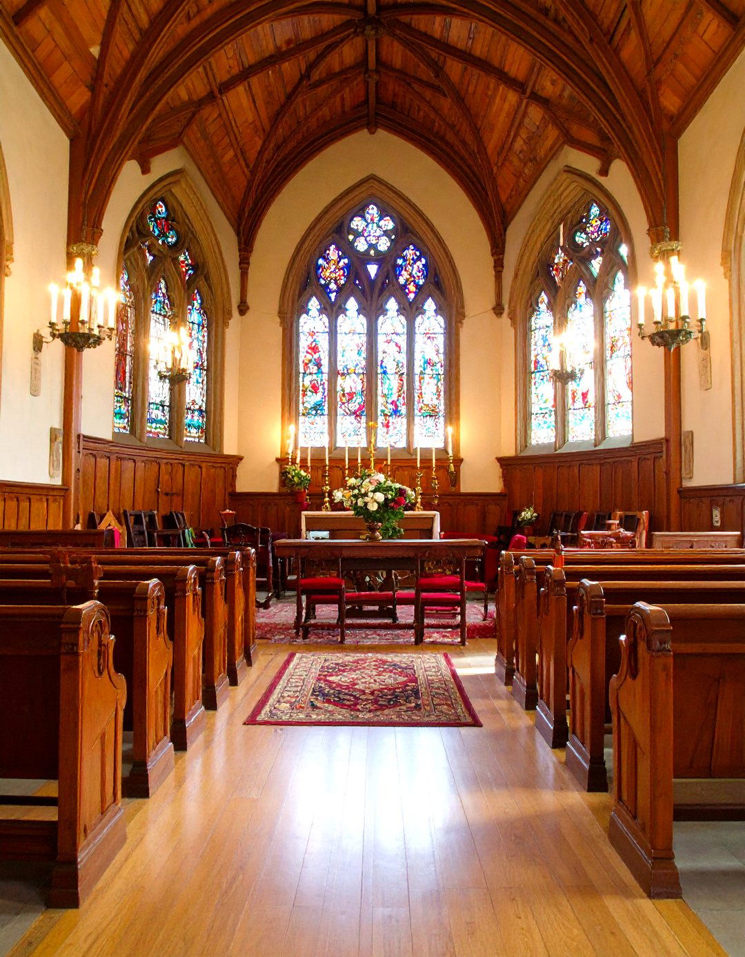 Gothic Cathedral Living Room