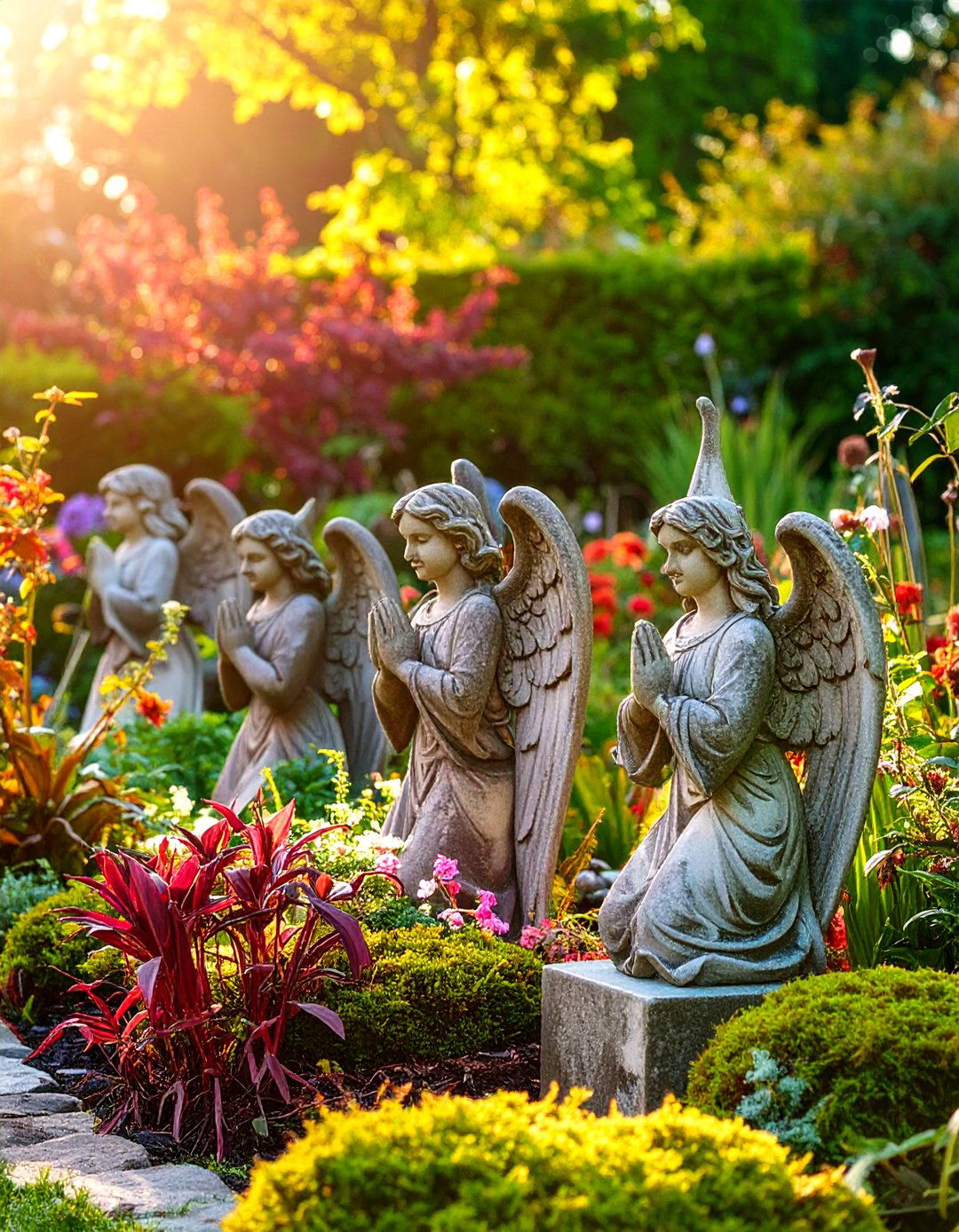 Gothic Garden Sculpture Collections - 24 Gothic Garden Ideas