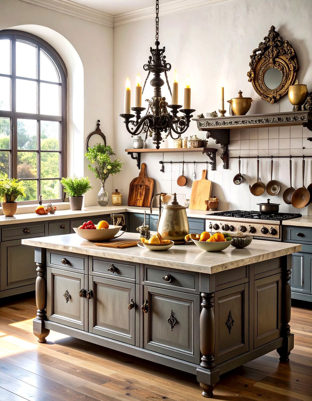 Gothic Kitchen Accessory Completion - 24 Gothic Kitchen Ideas