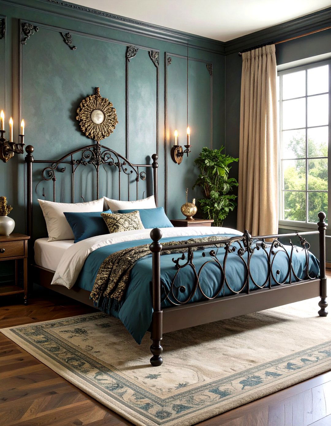 Gothic Metalwork Masterpiece - 24 Gothic Bedroom Ideas