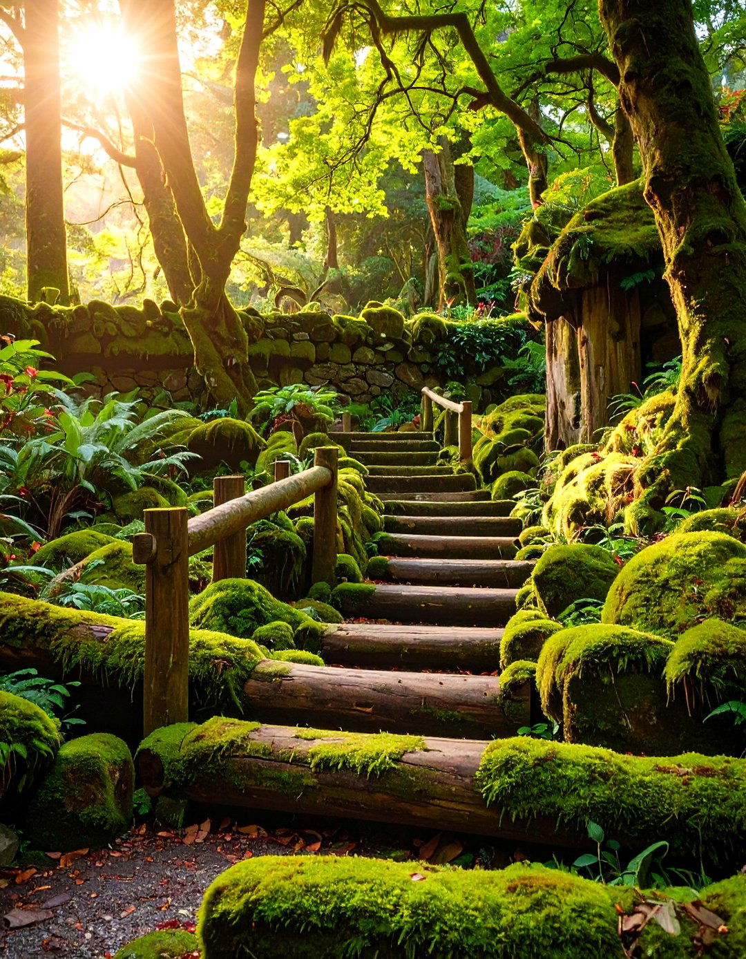 Gothic Moss and Lichen Gardens - 24 Gothic Garden Ideas