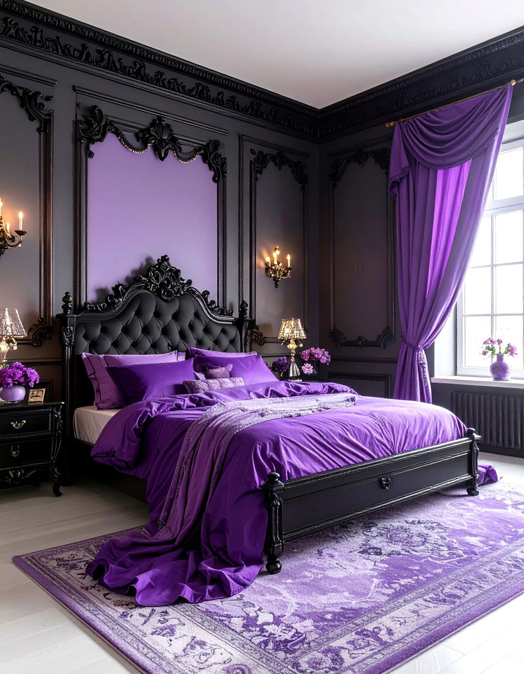 Gothic Princess Castle Theme - 24 pastel goth bedroom ideas