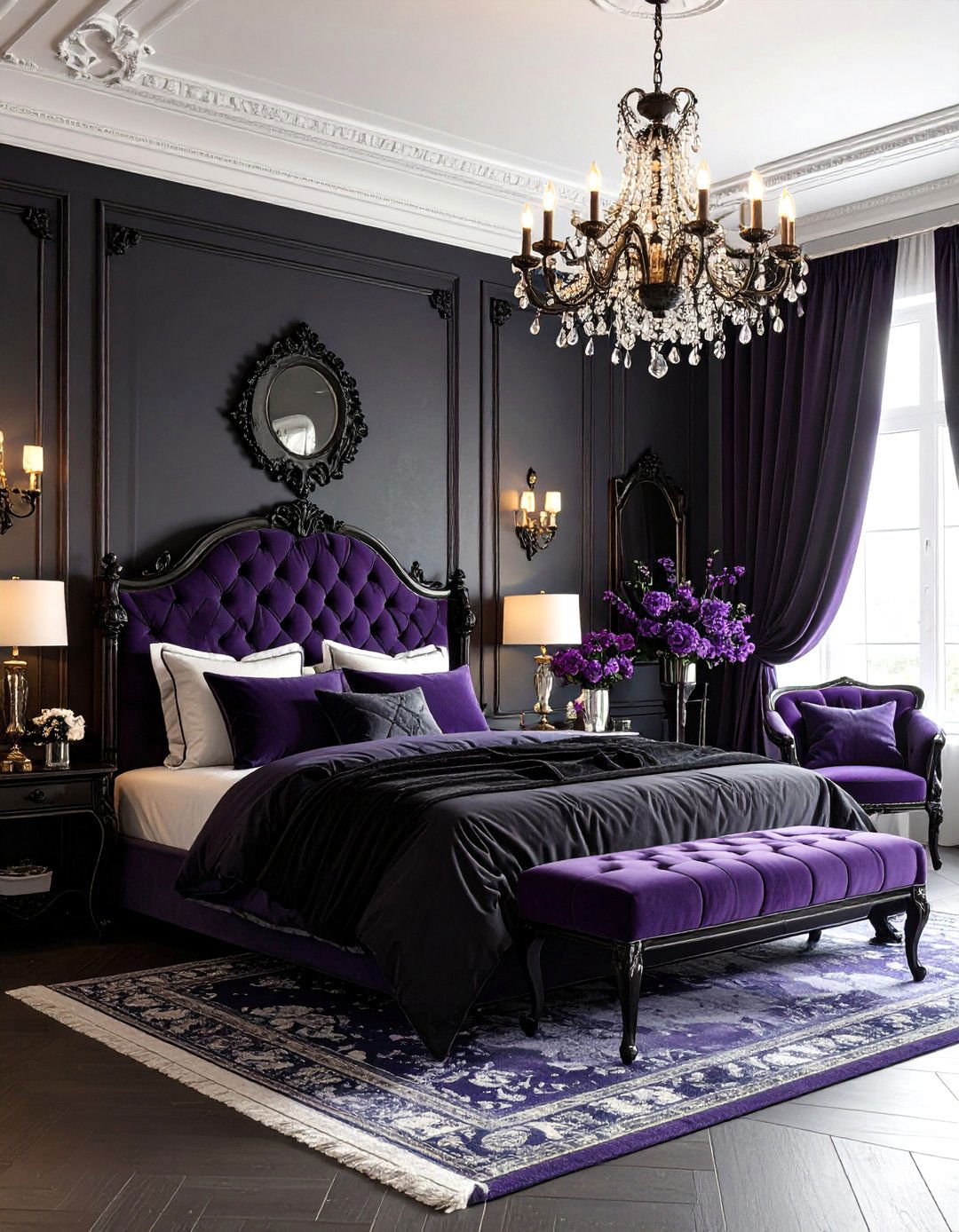 Gothic Romance Chamber - 24 Aesthetic Room Ideas