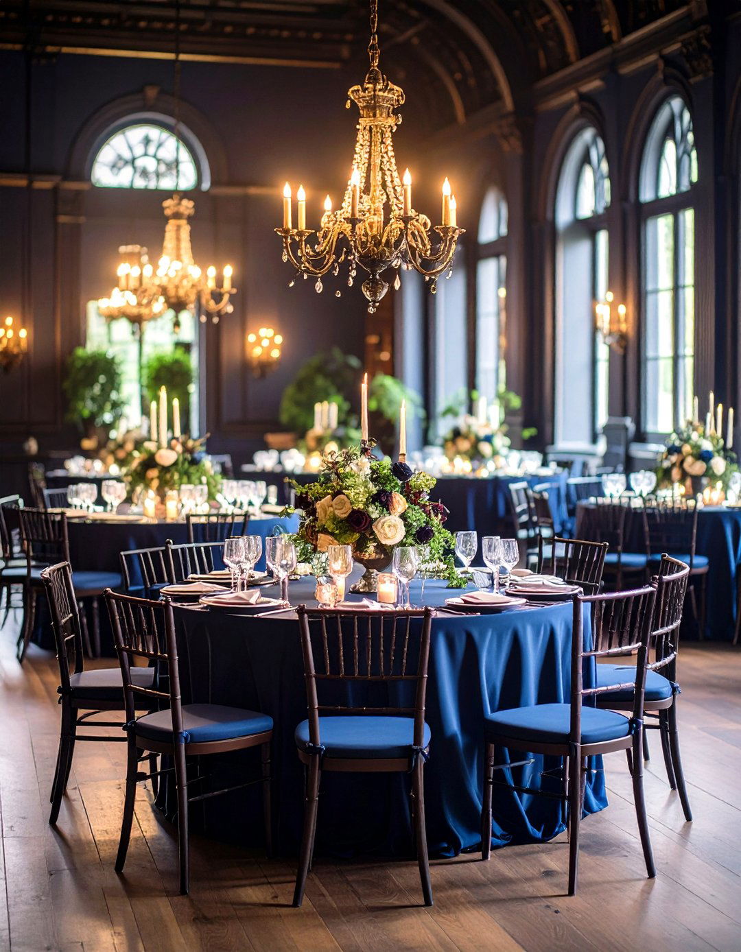 Gothic Romance Dark Elegance Reception - 24 Wedding Reception Ideas
