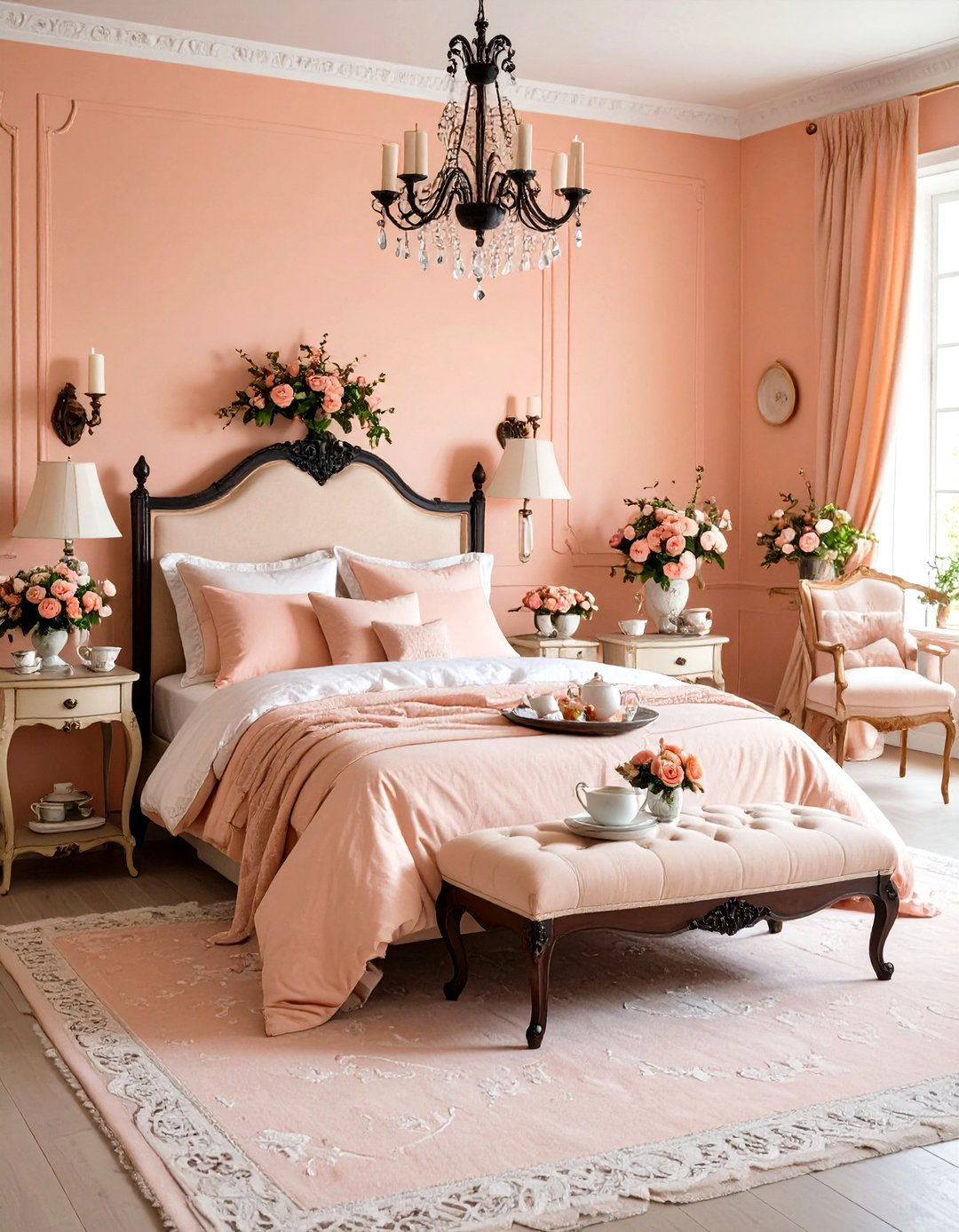 Gothic Tea Party Elegance - 24 pastel goth bedroom ideas