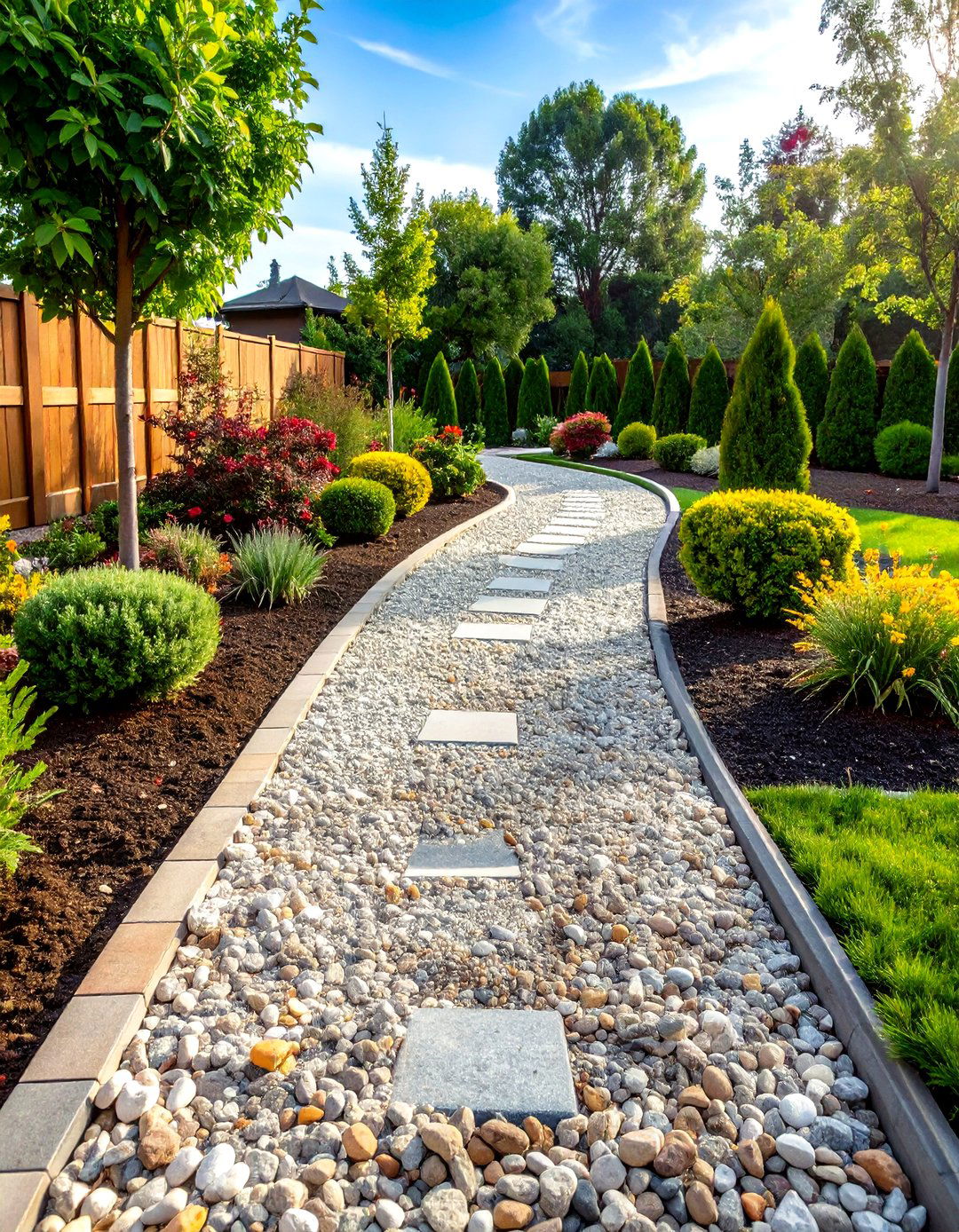 Granite Aggregate Walkway - 24 Granite Walkway Ideas