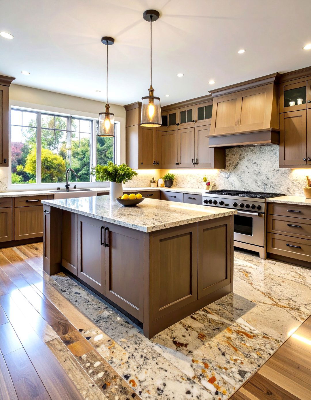 Granite Look Speckled Surface Patterns - 24 Quartz Kitchen Countertops