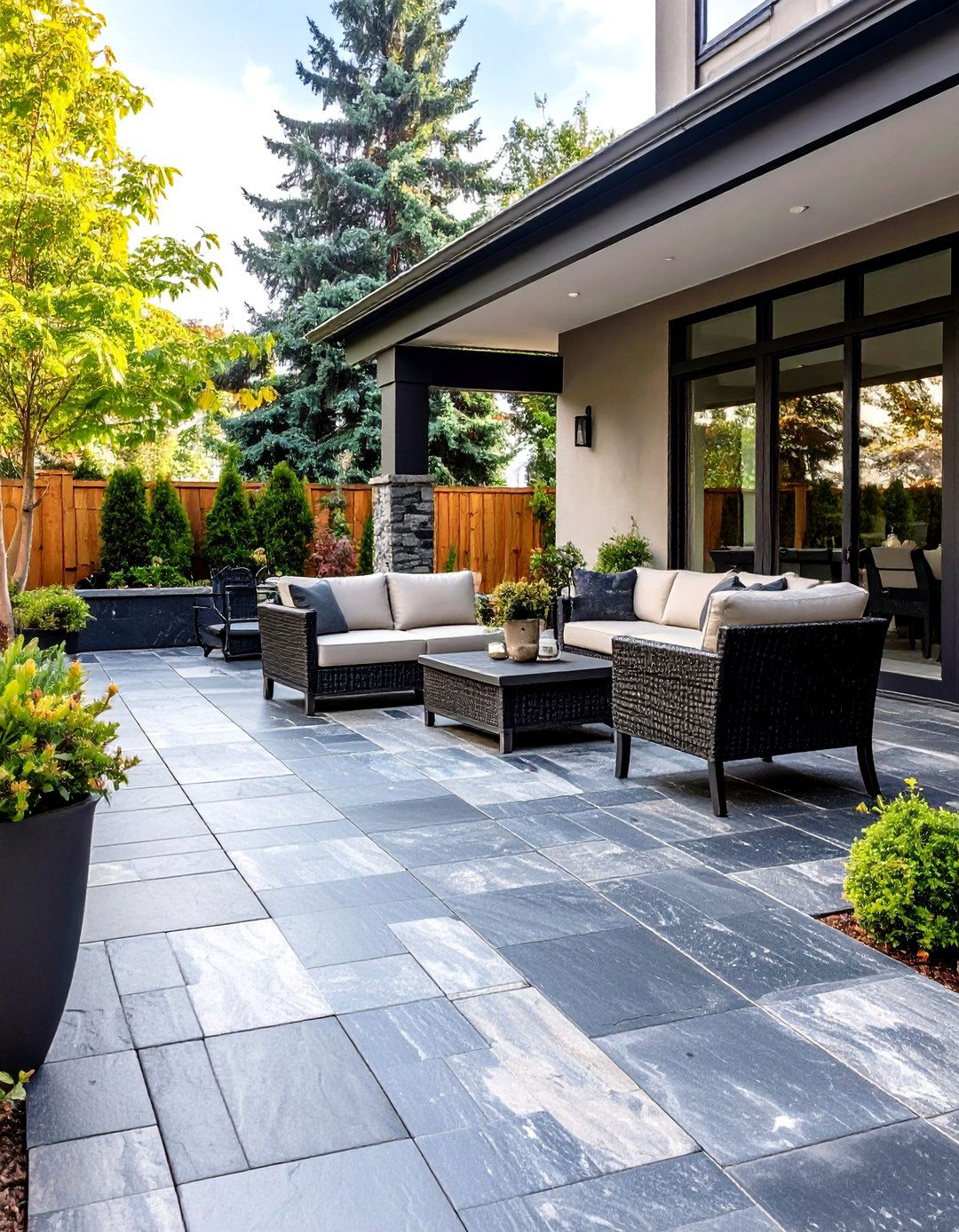 Granite Outdoor Pavers - 24 patio tile ideas