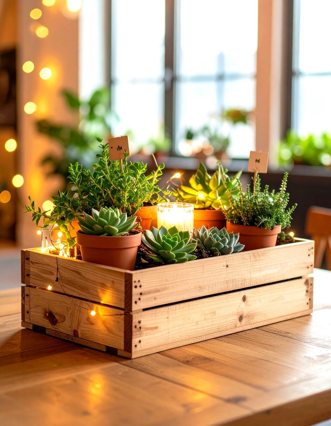 Grateful Garden Centerpiece - 24 Thanksgiving Decoration Ideas