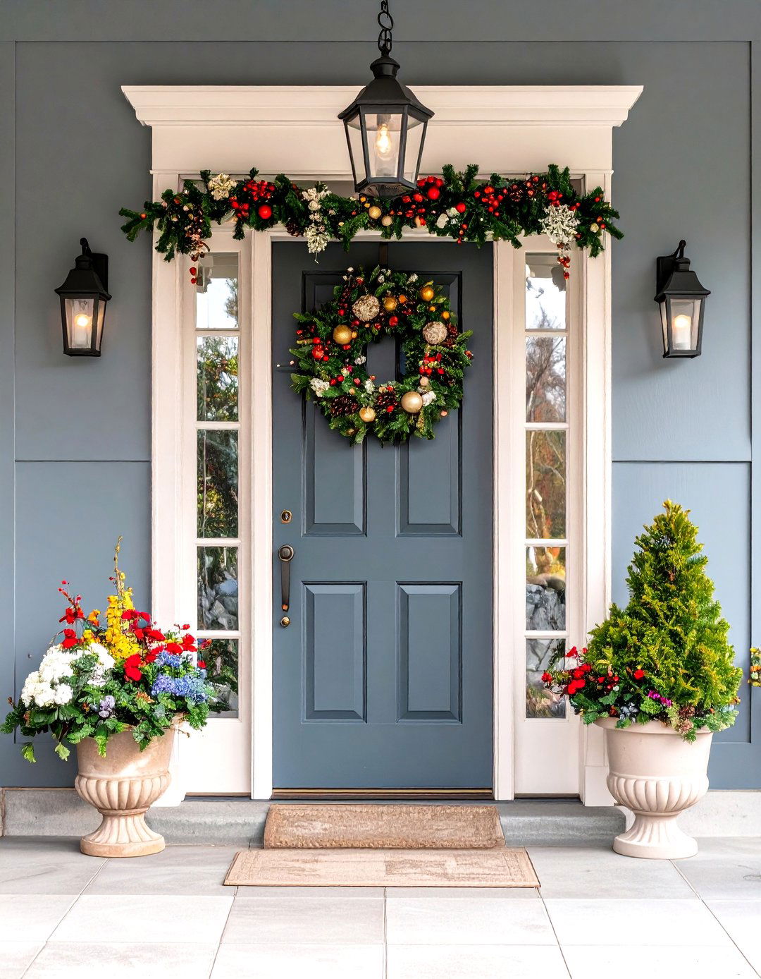 Gratifying Gray Entryway - 24 Light Gray Paint Colors for Your House