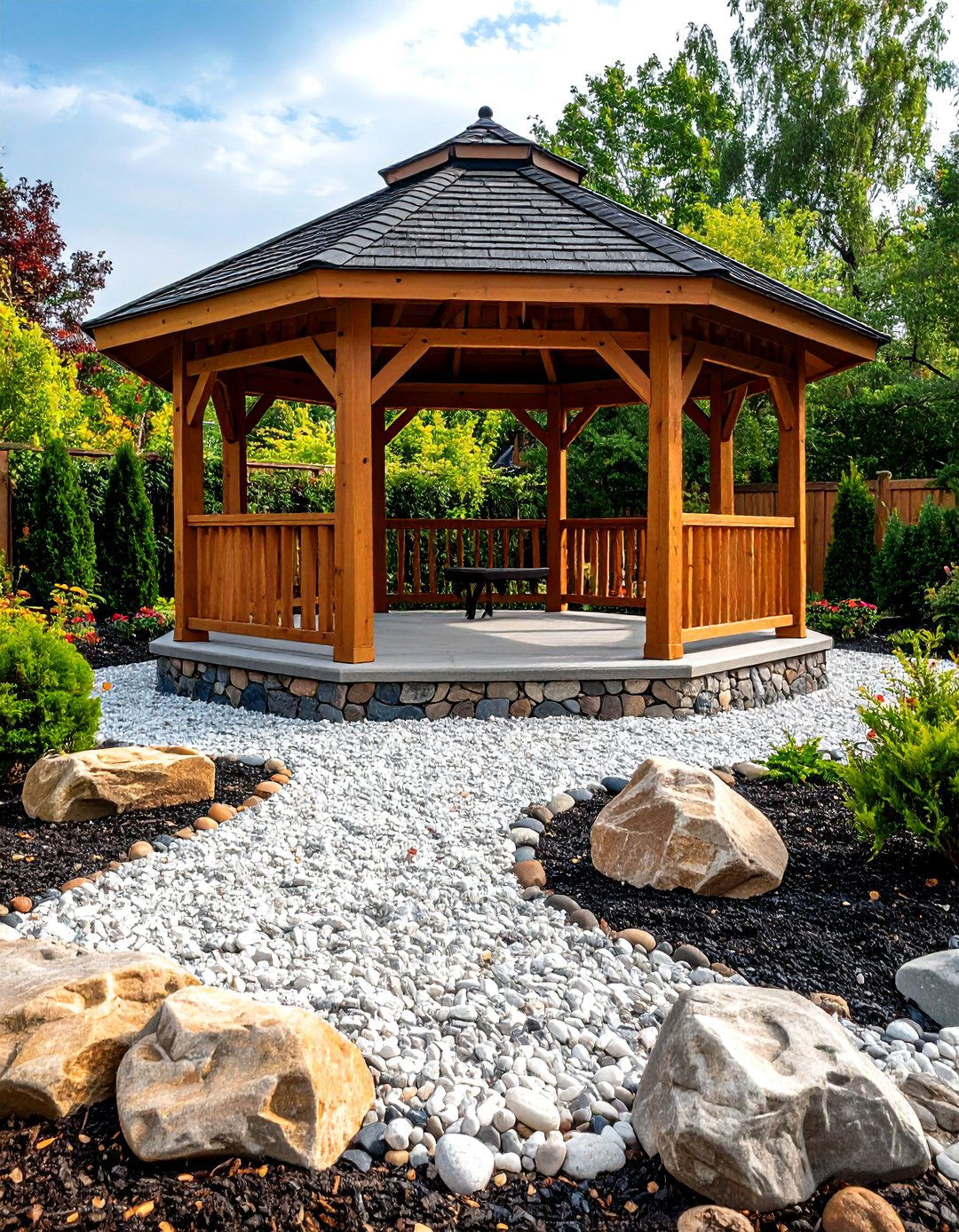 Gravel Foundation Systems - 24 Gazebo Floor Ideas