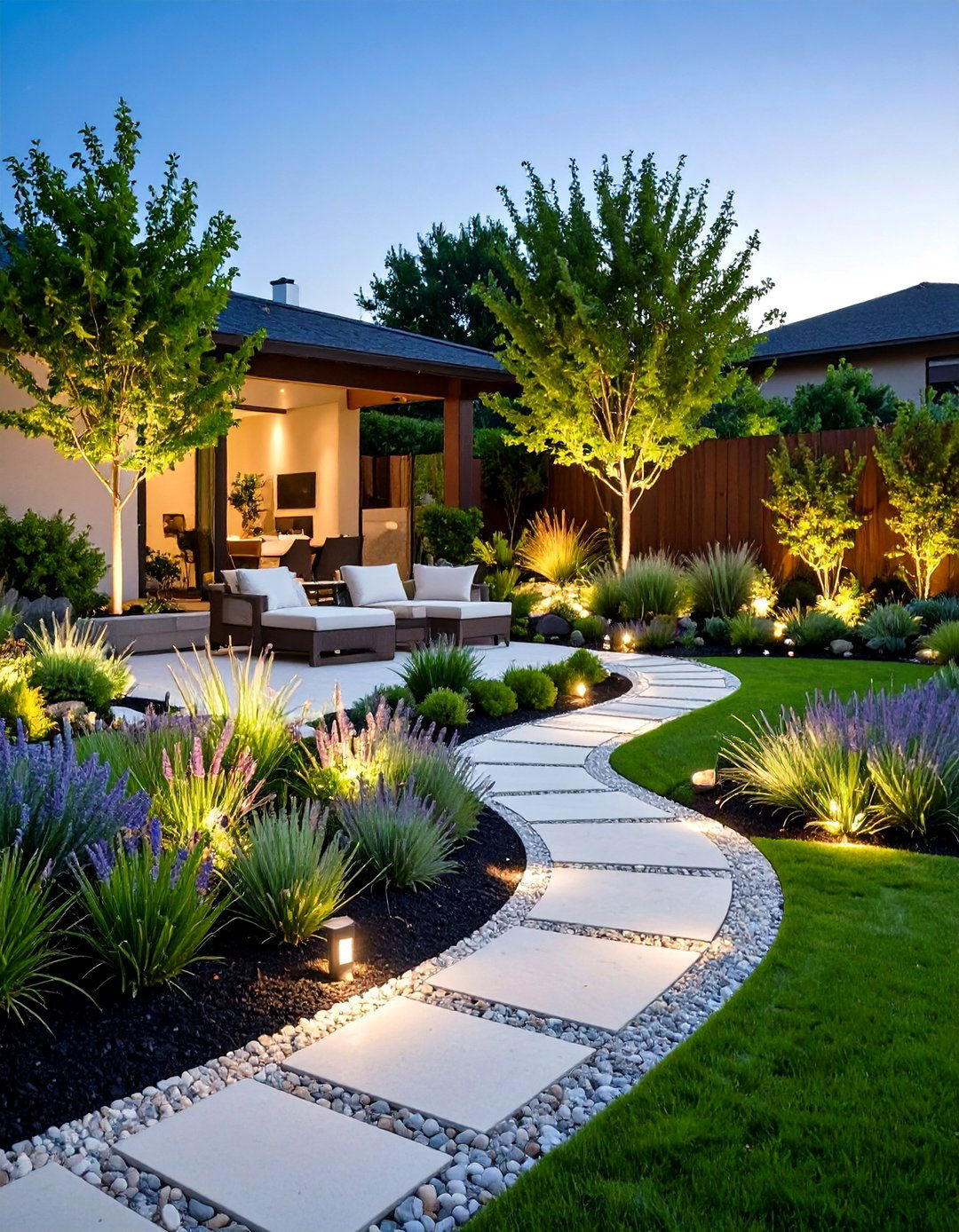 Gravel Garden Design - 24 Patio Garden Ideas