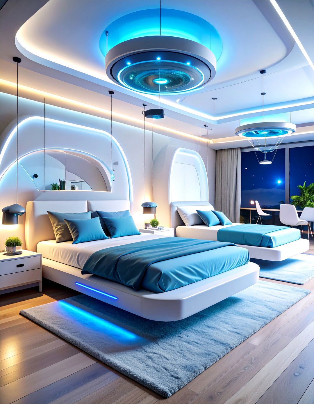 Gravity Defying Floating Elements - 24 2100s Interior Design Ideas
