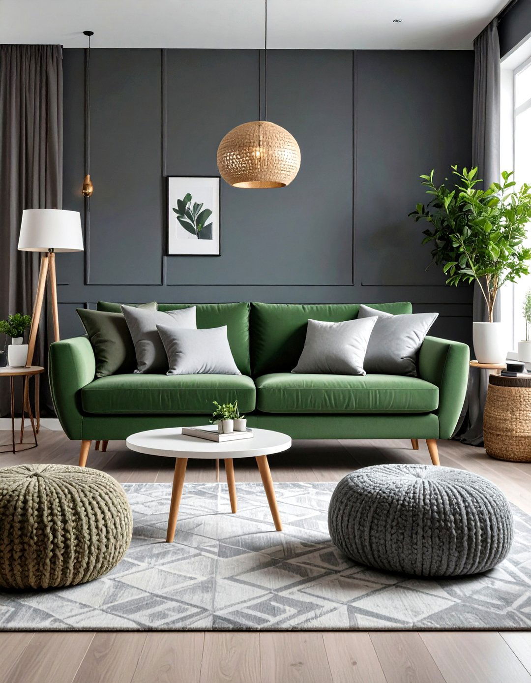 Gray Palette Sage Green Couch Scheme - 24 sage green couch living room ideas