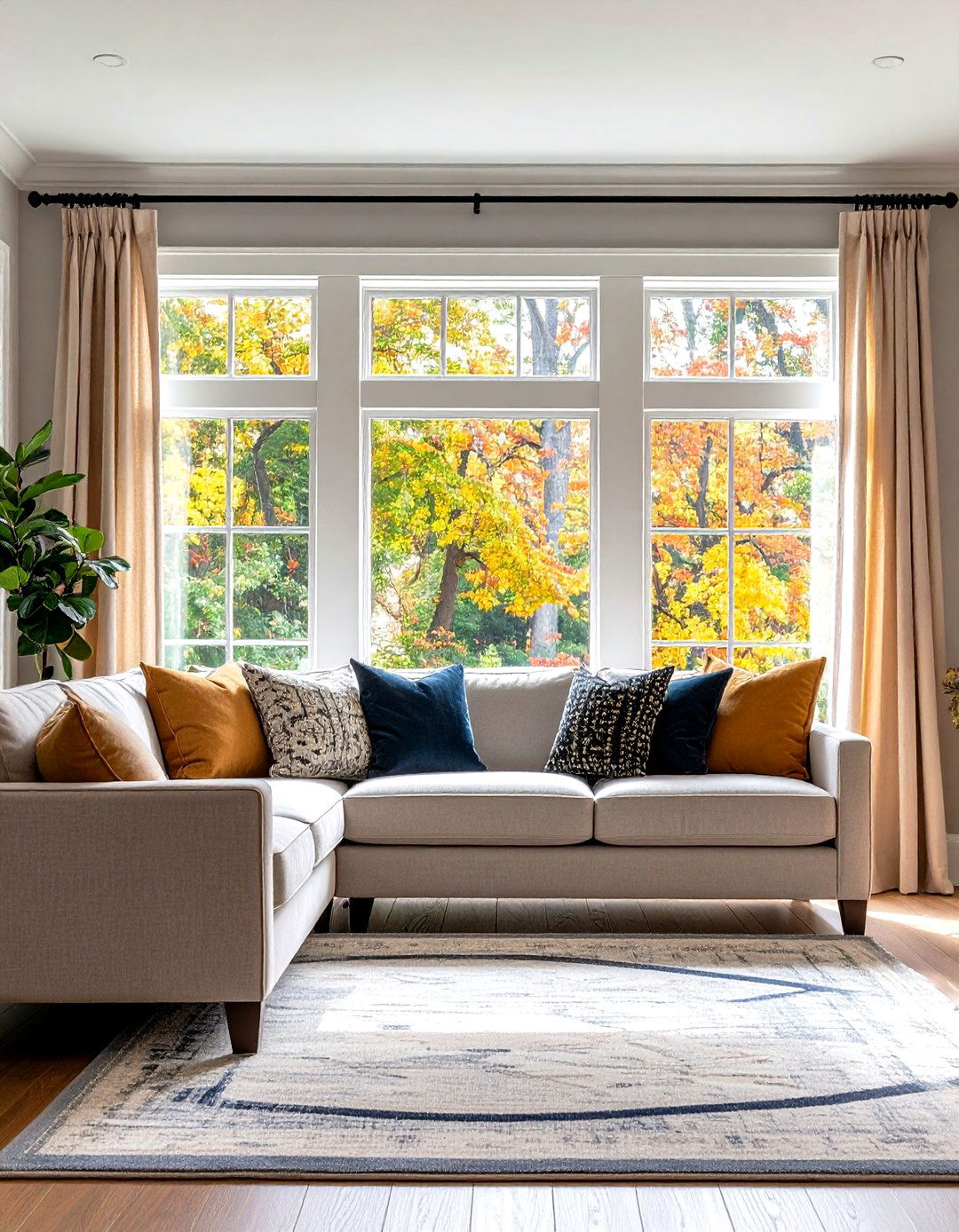 Gray Transitional Sophistication - 24 Window Trim Ideas