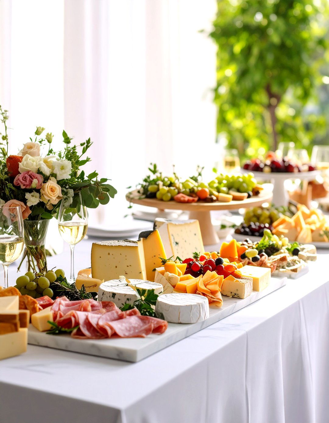 Grazing Table Feast - 24 Bridgerton Wedding Ideas