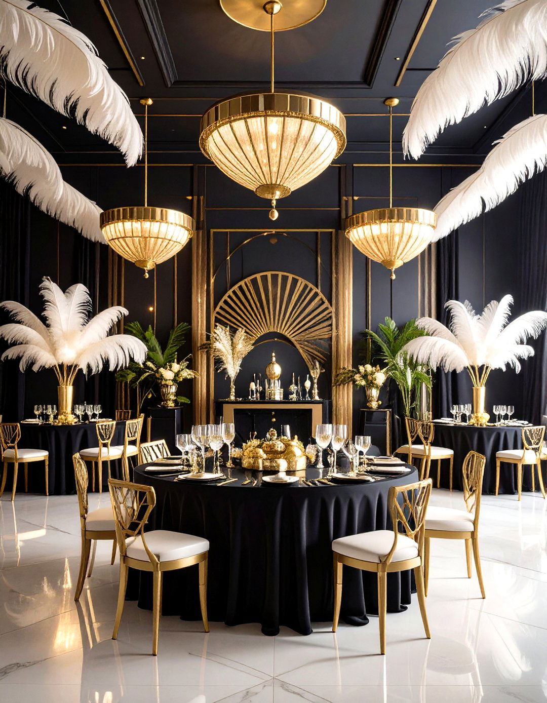 Great Gatsby Glamour Party - 24 Wedding Shower Ideas