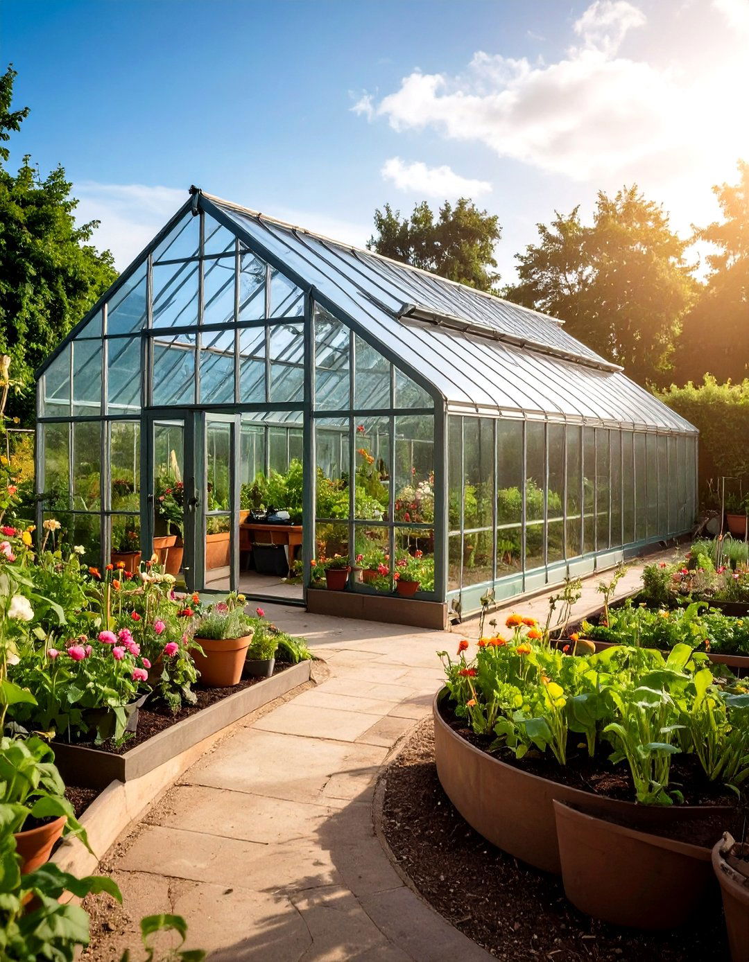 Greenhouse Extension Garden Layout - 24 Garden Layout Ideas