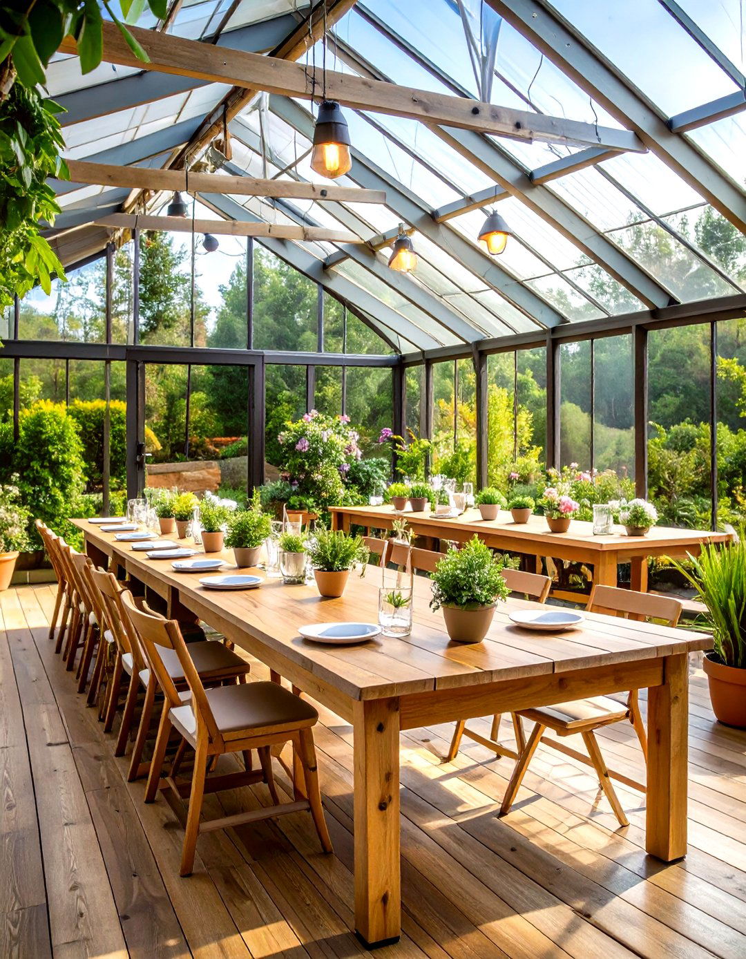 Greenhouse Garden Wedding - 24 Backyard Wedding Ideas