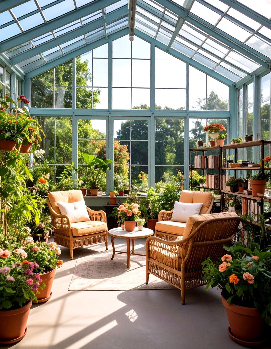Greenhouse Reading Extension - 24 Outdoor Reading Nook Ideas