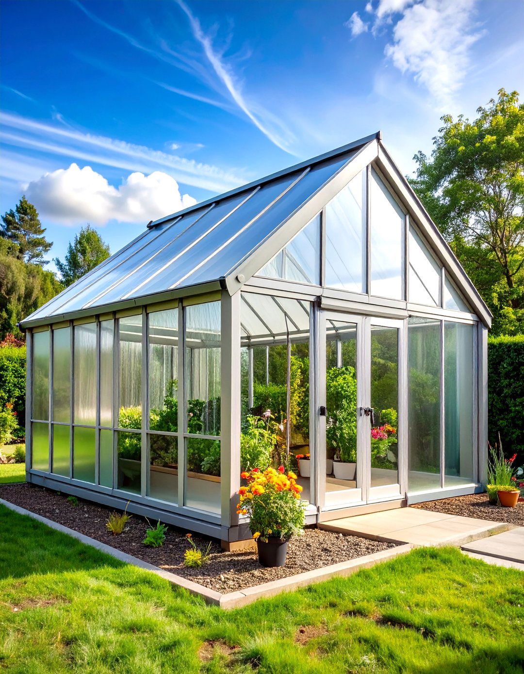Greenhouse Storage Hybrid Building - 24 Garden Shed Ideas