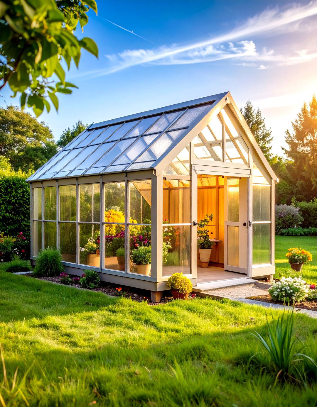 Greenhouse Style Duck House - 24 Duck House Ideas