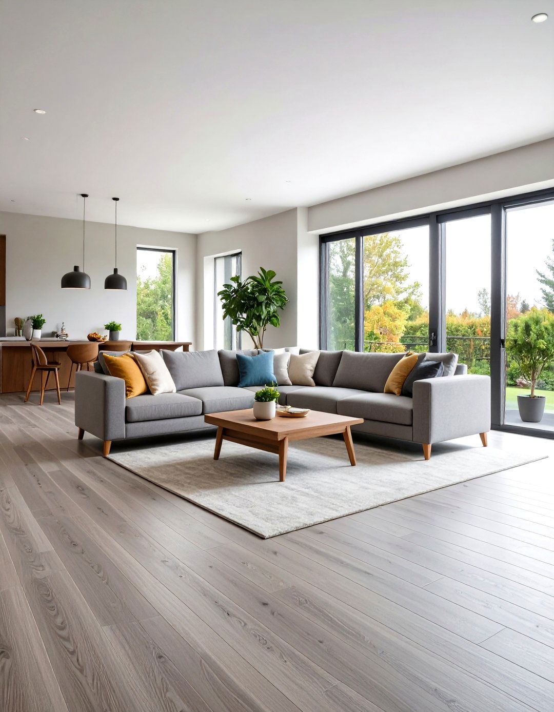 Grey Vinyl Plank Waterproof Performance - 24 grey flooring living room ideas