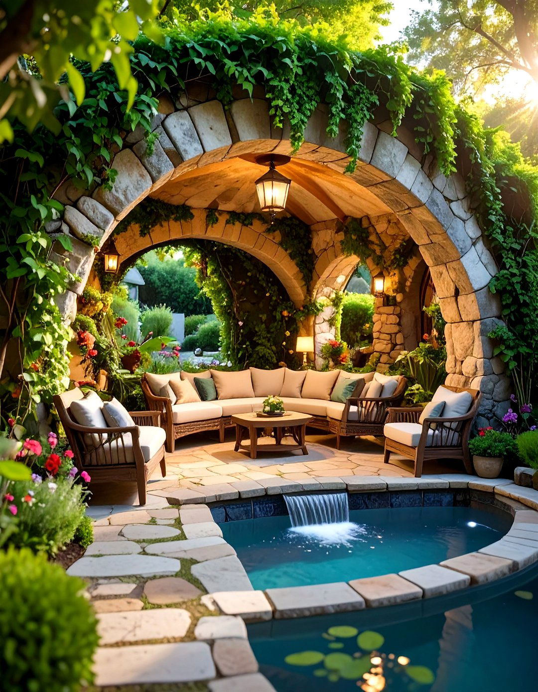 Grotto Cave Hideaway Retreat - 24 Italian Garden Design Ideas