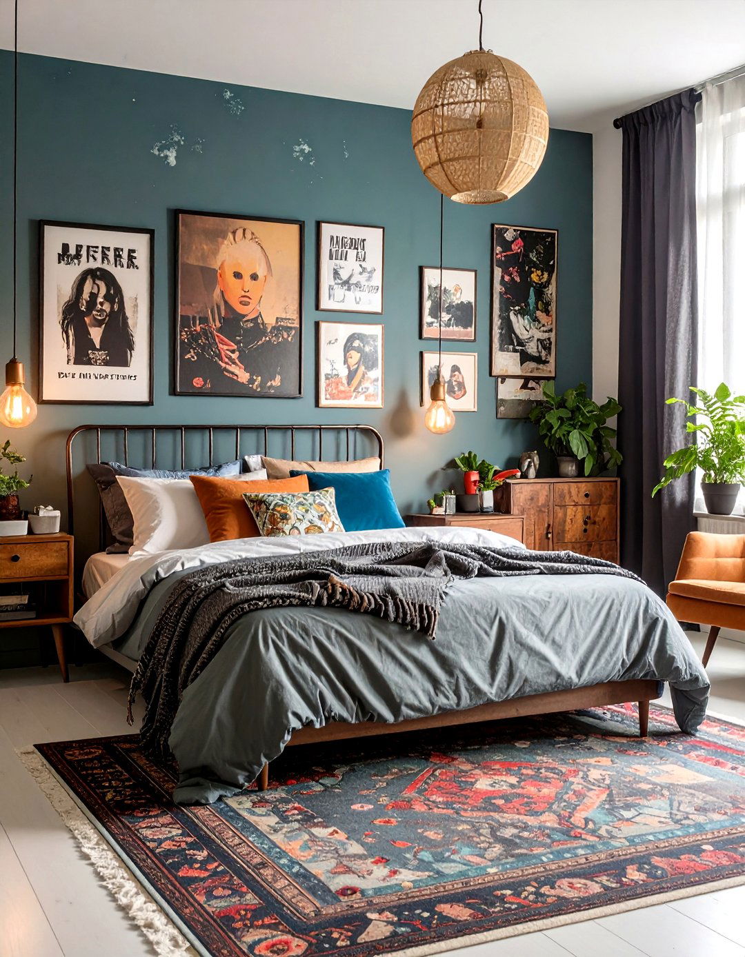 Grunge Revival Hipster Bedroom with s Alternative Influences - 24 Hipster Bedroom Ideas