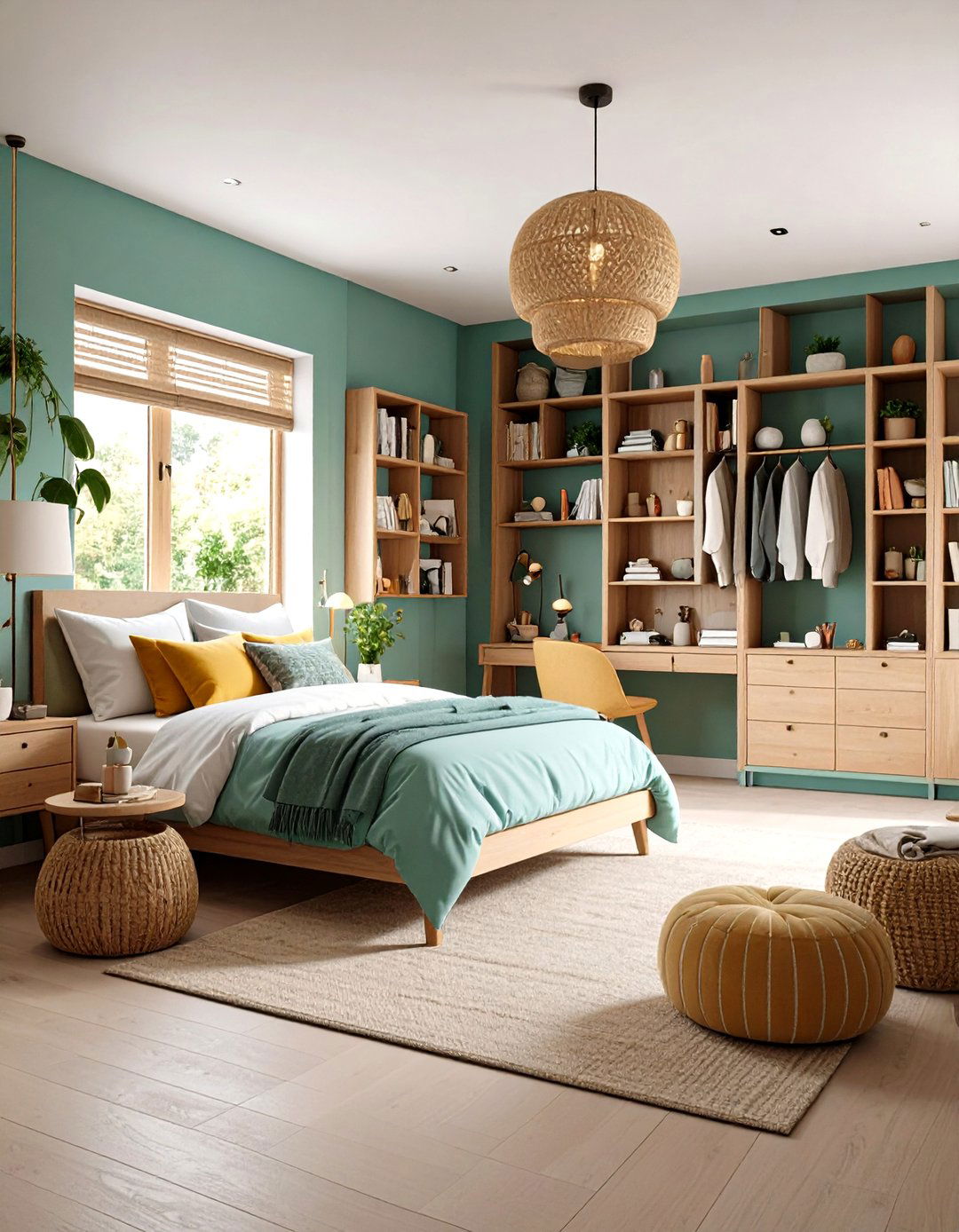 Guest Room Multi purpose Storage - 24 Built-in Bookshelf Ideas