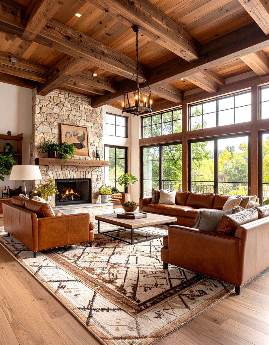 Hacienda Style Family Room - 24 Southwestern Decor Ideas