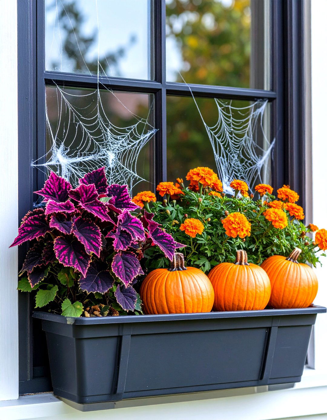 Halloween Spooky Style - 24 Fall Window Box Ideas