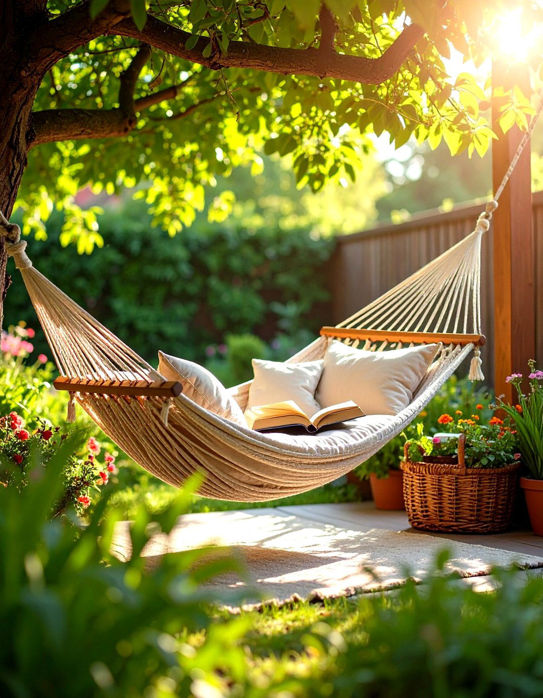 Hammock Haven Reading Spot - 24 Outdoor Reading Nook Ideas