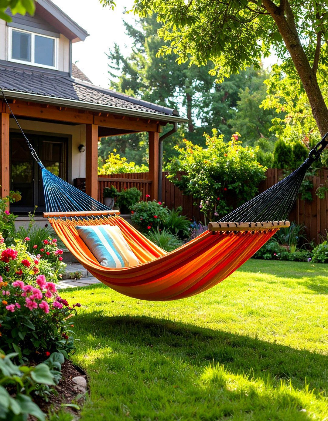 Hammock Installations - 24 Backyard Decor Ideas